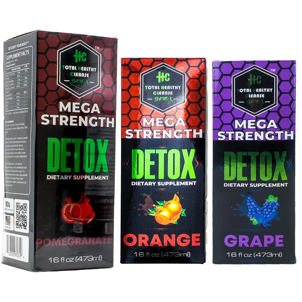 Total Healthy Cleanse detox product packaging