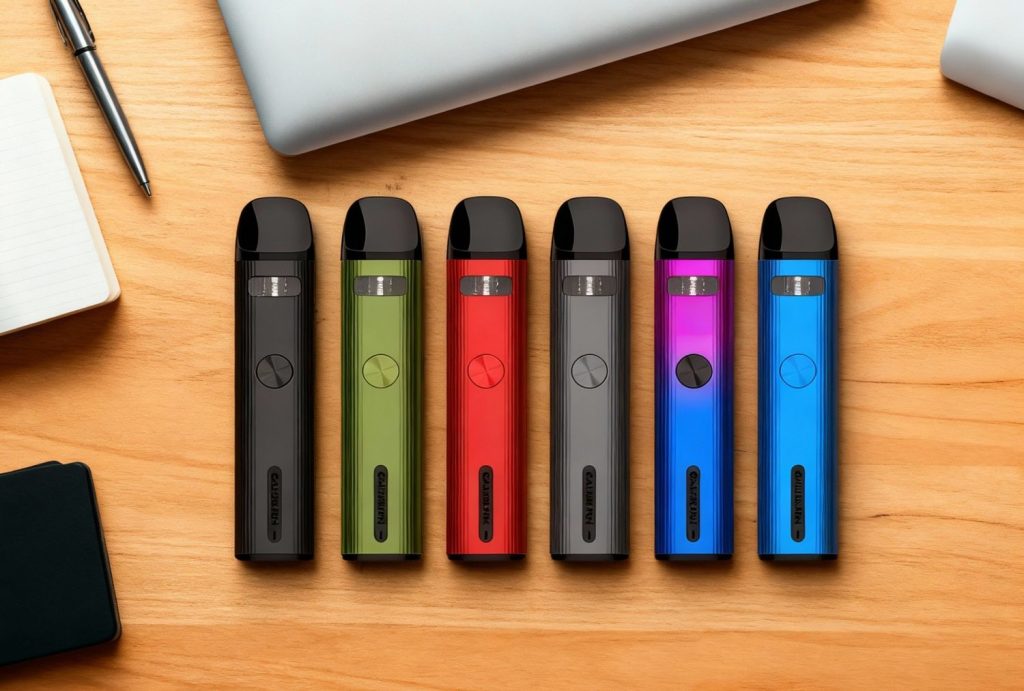 All 6 colors of Uwell Caliburn G2 in stock – best pod system at Vape Shop Houston